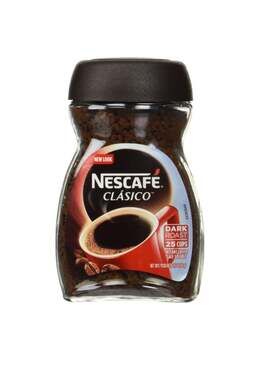 NESCAFÉ Clásico Instant Coffee, Dark Roast, 1.7 oz Jar (25 Cups)